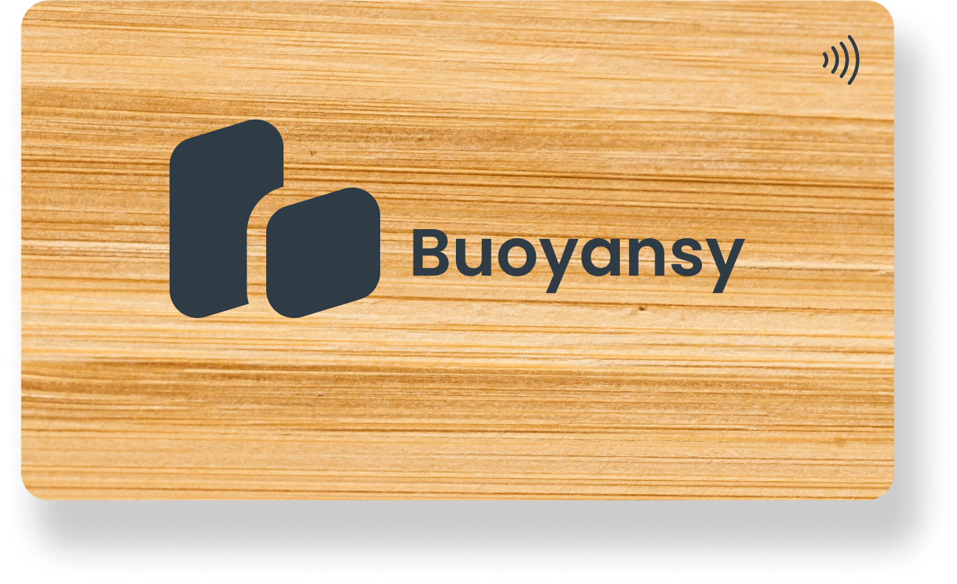 Buoyansy Bamboo card